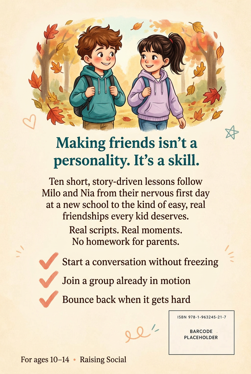 Back cover of The Friendship Guide for Kids